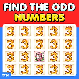 Play Brain Workout Puzzle: Numbers 14
