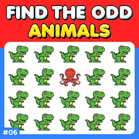 Play Odd One Out Quest: Animals 6